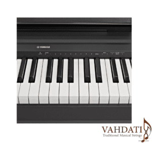 نمای نزدیک از کلاویه های پیانوی یاماها p 45