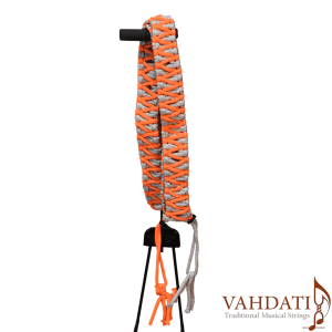 دوربافت هنگدرام نارنجی سفید