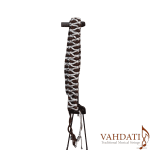 دوربافت هنگدرام سفید مشکی طرحدار