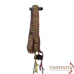 دوربافت هنگدرام سبز زرشکی طرحدار