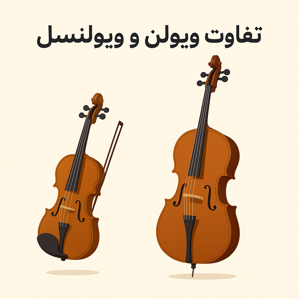 تفاوت ویولن و ویولن سل