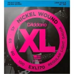 سیم گیتار باس D’Addario EXL170 XL Nickel – لانگ اسکیل ۴ سیمه ۰۴۵–۱۰۰